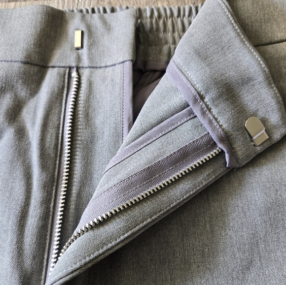 MOTF by SHEIN Grey & Black Side Stripe Dress Pants - 3XL - Picture 6 of 8